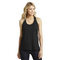 District Made Ladies Shimmer Loop Back Tank Top